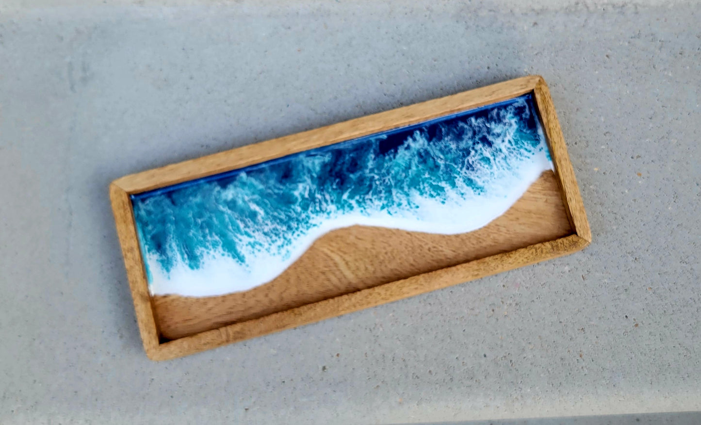 Resin Ocean Catchall Tray